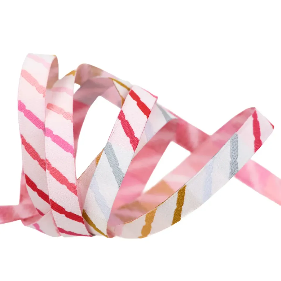 Renaissance Ribbon Adventale Stripe Schleifenband 10mm 1 Yard bunt