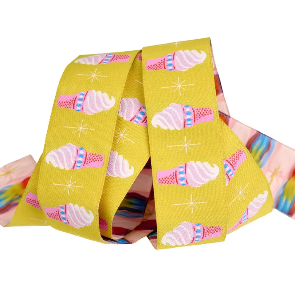 Renaissance Ribbon Best Day Ice Cream Webband 1 Yard