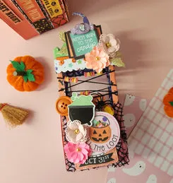 Buttons Galore Eerie-sistible Flatbackz 6 St Halloween 25 mm
