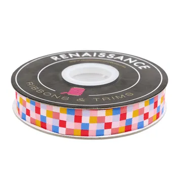 Renaissance Ribbon Playful Pixel Band 7/8 Zoll 1 Yard Polyester