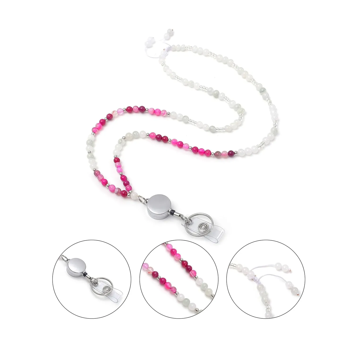 MORSUNBELA Schlüsselband Lanyard Ausweishülle