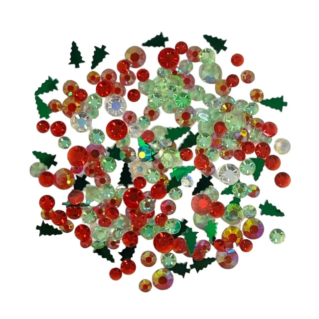 Buttons Galore Sparkletz Tree Farm Streumix 10 g Weihnachten