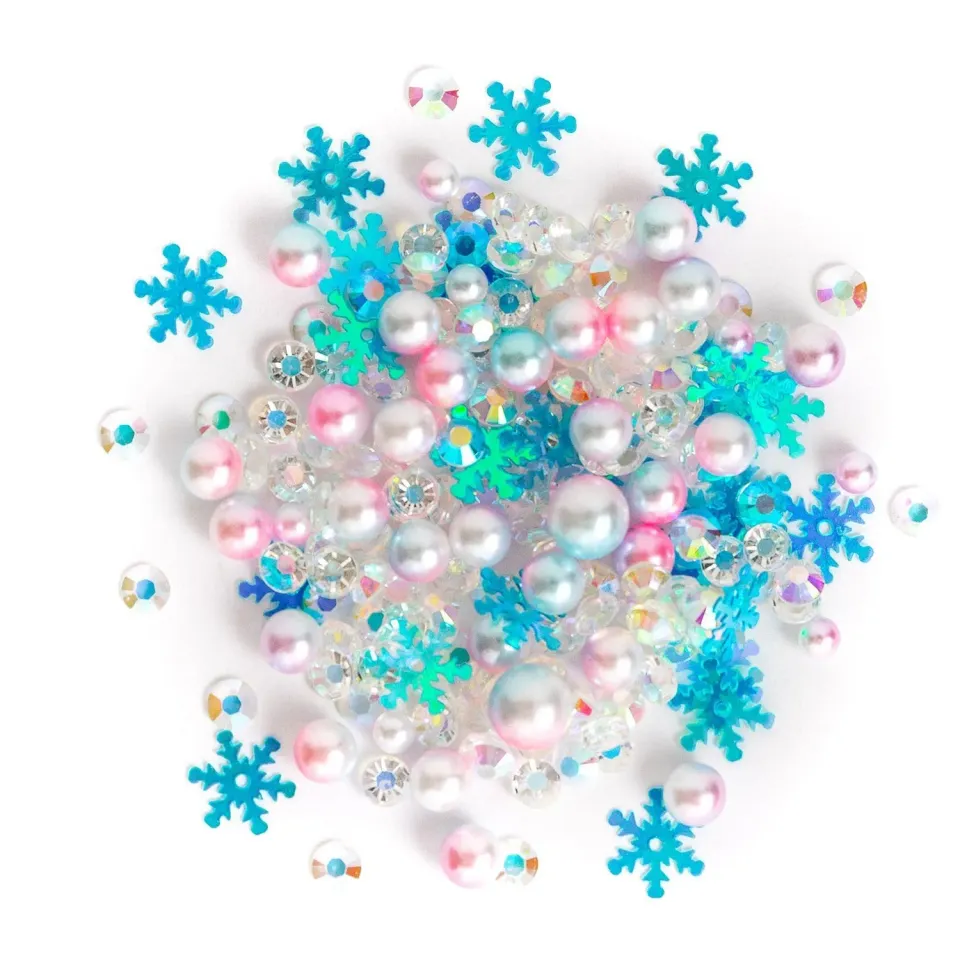 Buttons Galore Sparkletz Glacier Streumix 10 g Winter