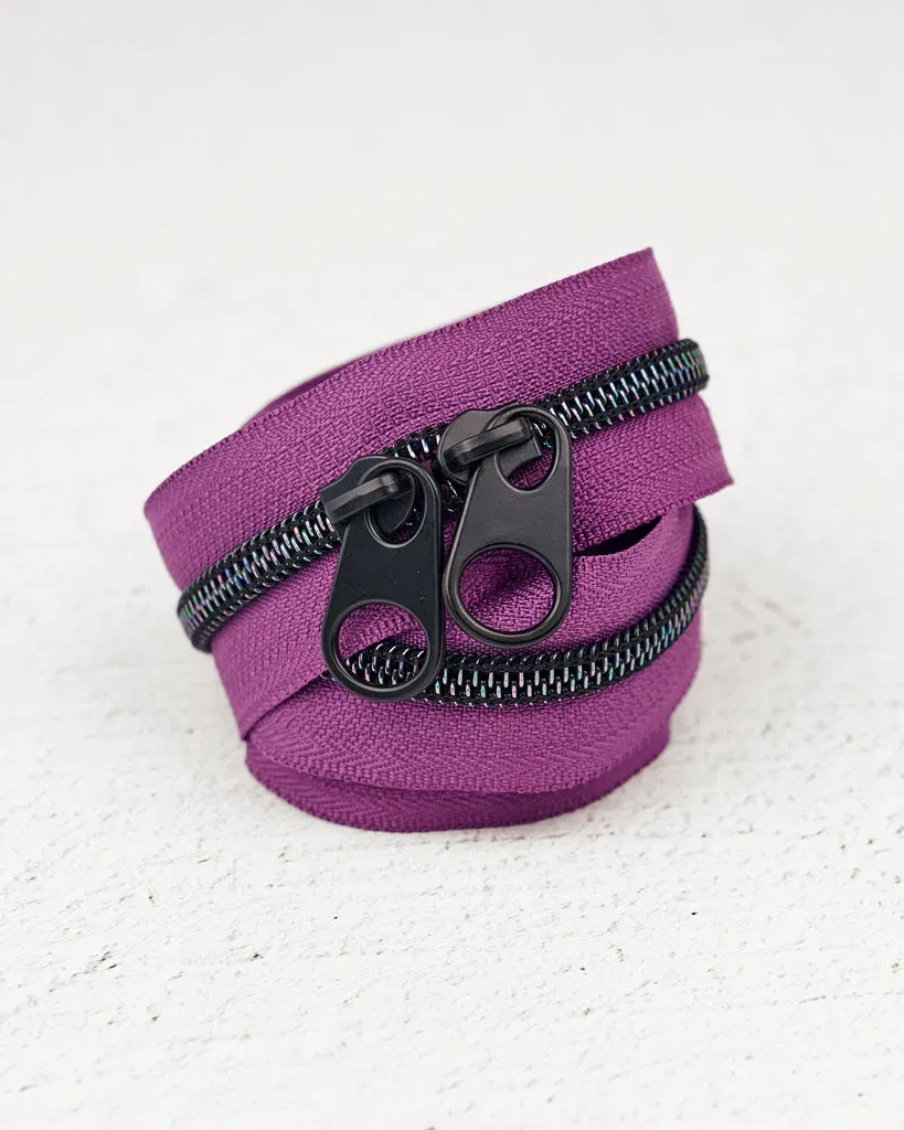 Renaissance Ribbon Handbag Zipper Amethyst #5 Taschenreißverschluss