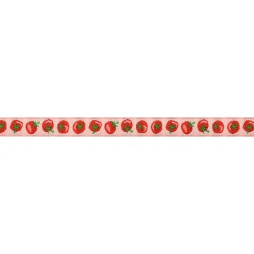 Renaissance Ribbon In the Vegetable Garden Tomato Webband 10mm 1 Yard