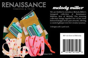 Renaissance Ribbon Best of Melody Mini Designer Pack Schmuckband 3 Yards