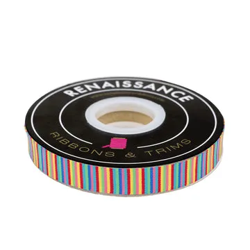 Renaissance Ribbon Soda Pop Pop Stripe Webband bunt 16 mm