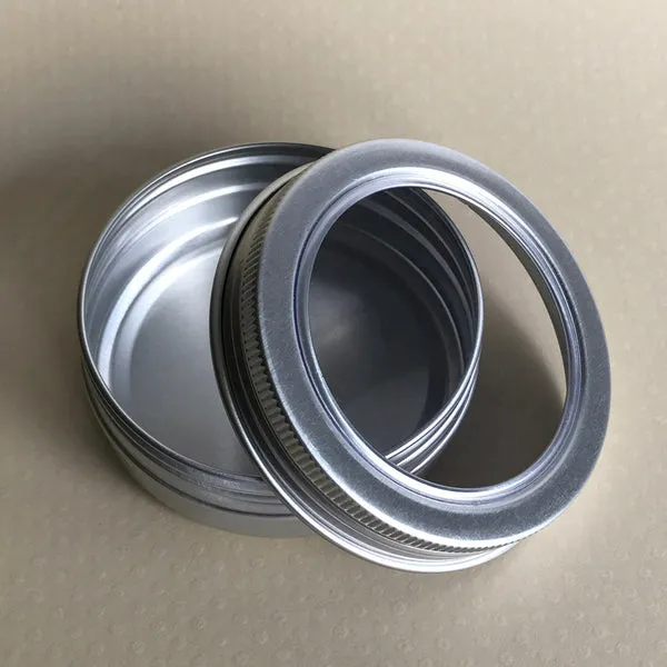 Buttons Galore Aluminium Dosen 48 Stück 2 Oz mit Deckel