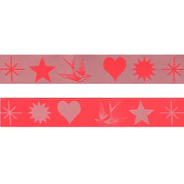 Renaissance Ribbon EverGlow Fairy Flakes Jacquardband 22mm
