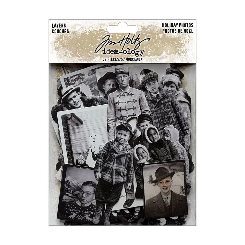 Idea-ology Tim Holtz Layer Papierdeko