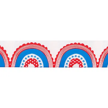 Renaissance Ribbon 250th Birthday Flag Swag Webband 1 Yard