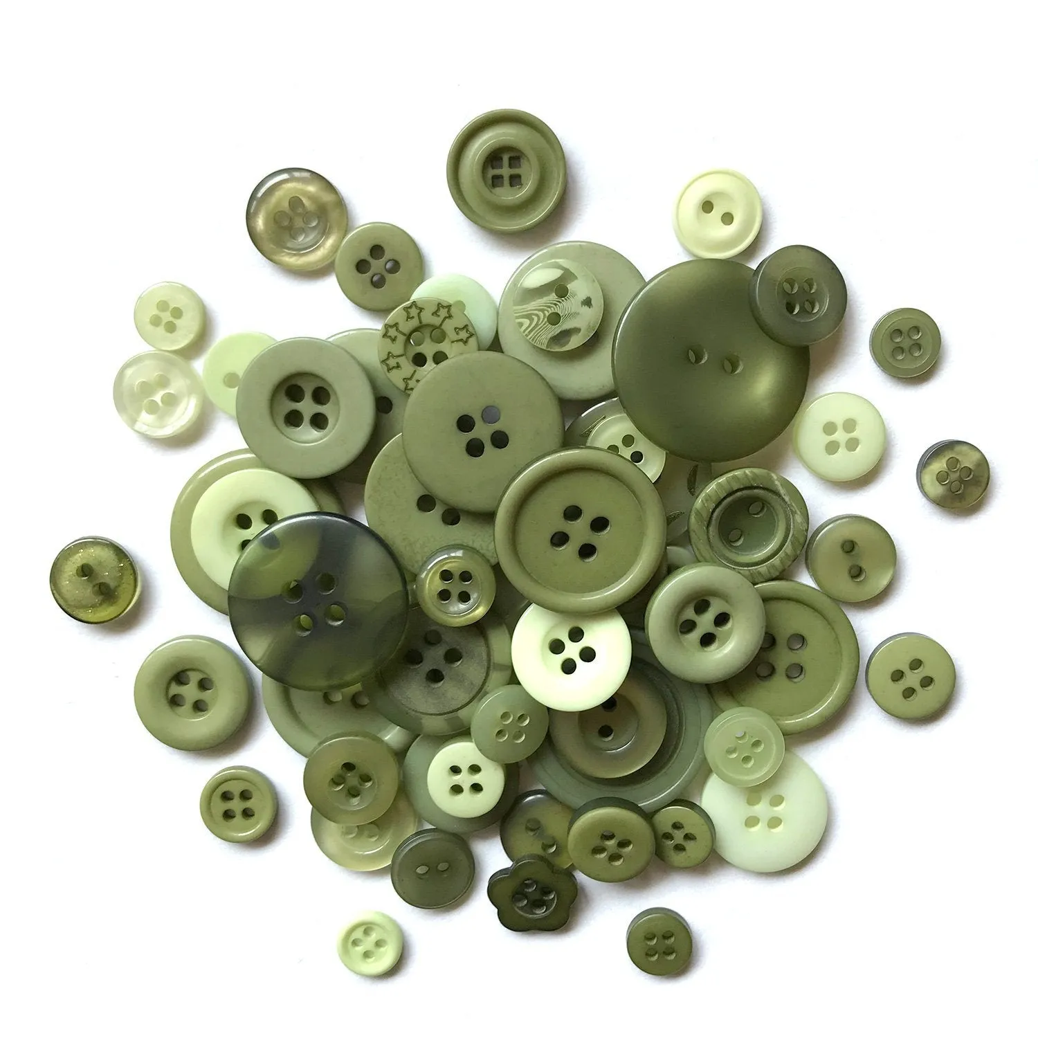 Buttons Galore Mason Jar Nähknöpfe Glas