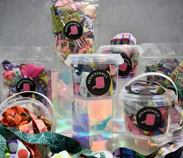 Renaissance Ribbon Schmuckband Restetüte gemischt
