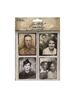 Idea-ology Tim Holtz Fotorahmen Vintage Deko zum Gestalten