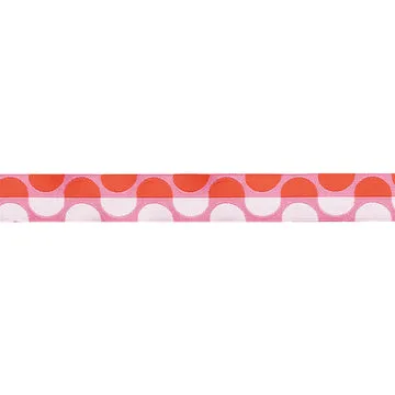 Renaissance Ribbon Love Notes Curvy Webband 1 Yard rosa