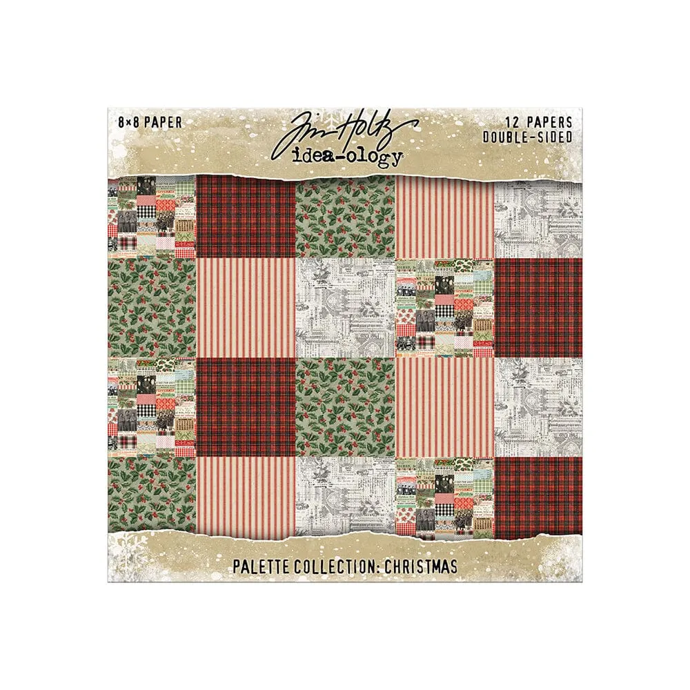 Idea-ology Tim Holtz Palette Collection Christmas Scrapbookpapier