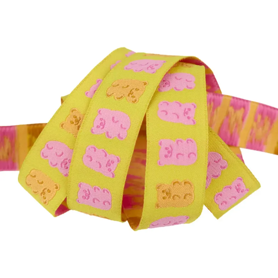 Renaissance Ribbon 80's Greatest Hits Gummy Bears Schmuckband 1 Yard bunt
