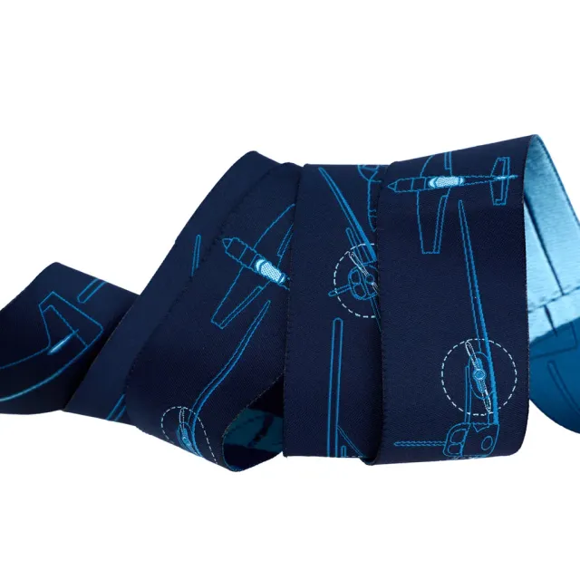 Renaissance Ribbon High Flight Airshow Band Blau 1 Yard