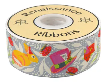 Renaissance Ribbon Madhatter Jacquardband 2 Zoll