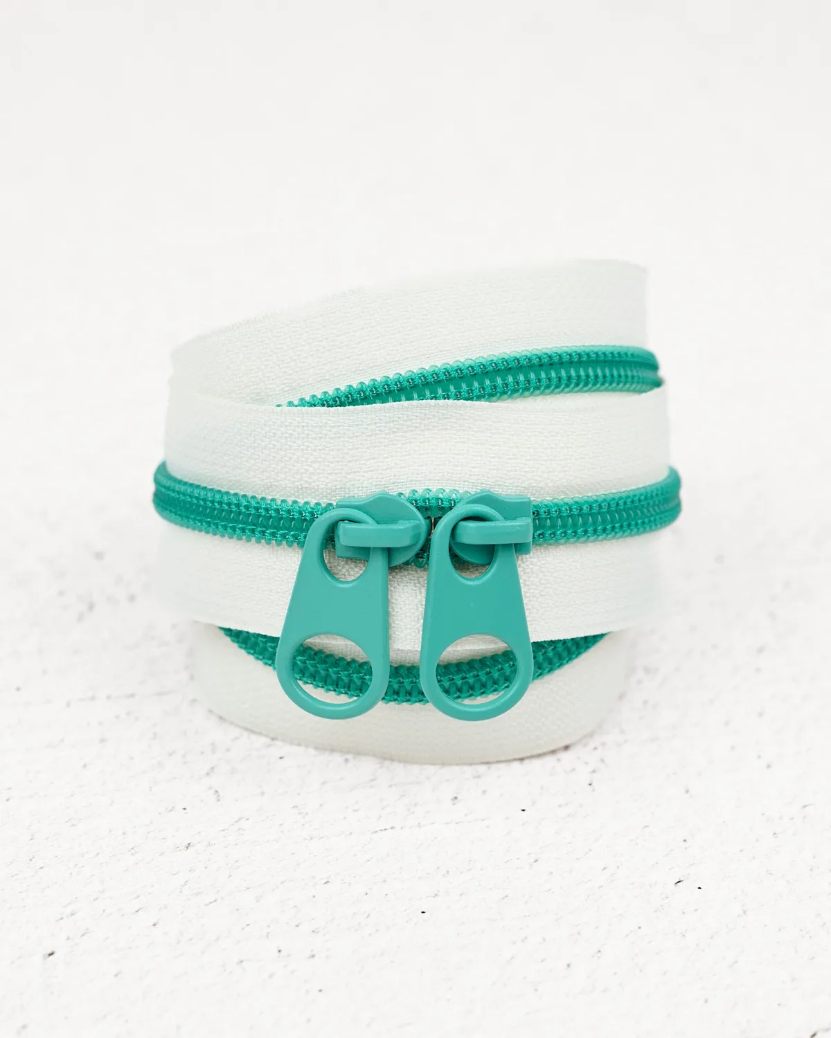 Renaissance Ribbon Ocean Frost #5 Taschenreißverschluss