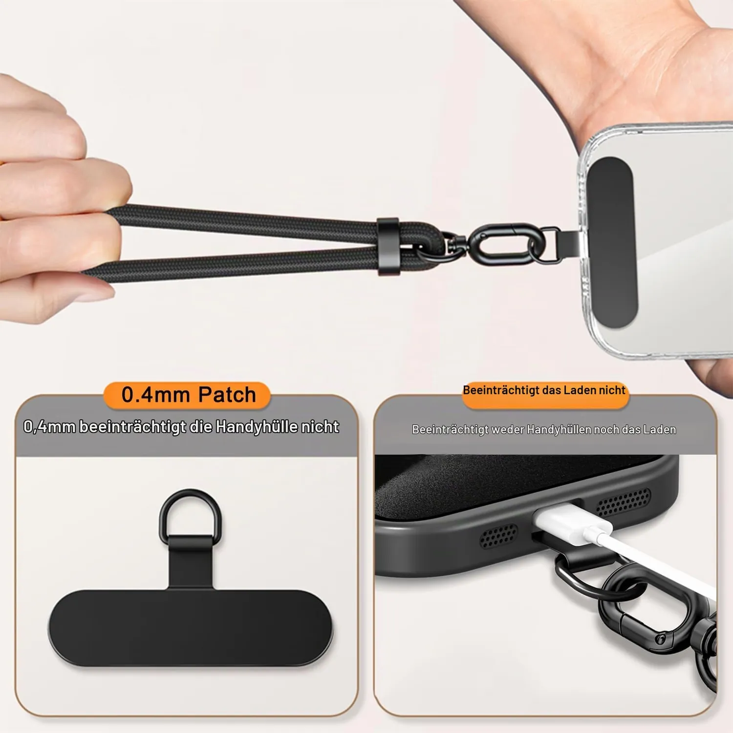 MORSUNBELA Handyband universal 3-in-1 Handykette