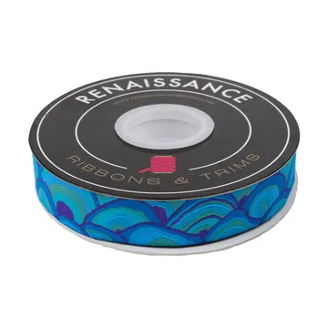 Renaissance Ribbon Kaffe Classics Wobble Webband 22mm 1 Yard