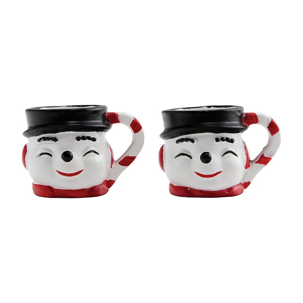 Idea-ology Tim Holtz Snowman Mugs Bastelmotiv