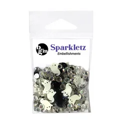 Buttons Galore Sparkletz BOO! Strasssteine 10 g Halloween