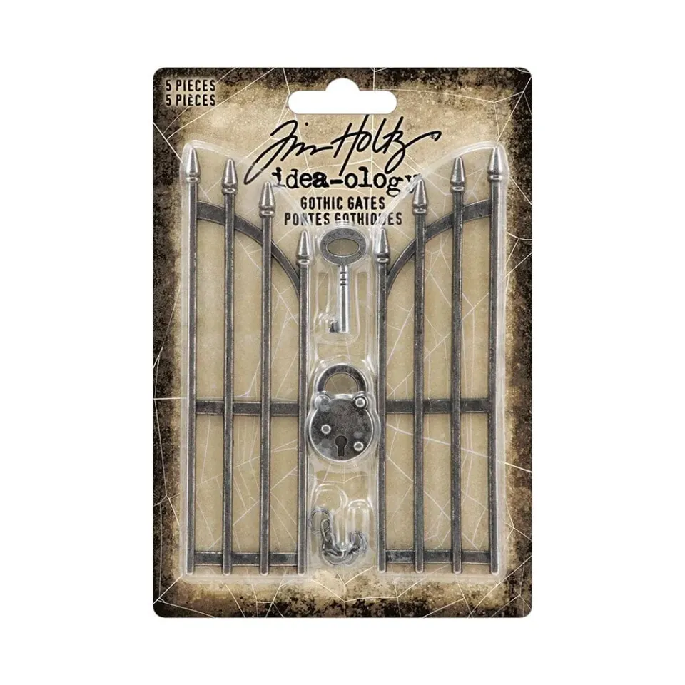 Idea-ology Tim Holtz Gothic Gates Halloween Deko