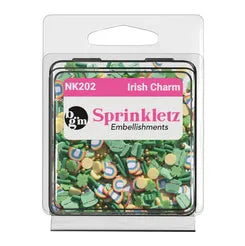 Buttons Galore Sprinkletz Irish Charm Streuteile 12 g Kleeblatt