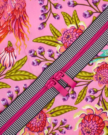 Renaissance Ribbon Bubble Pop Taschenreißverschluss Doppelschieber