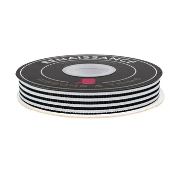 Renaissance Ribbon Witchy Ways Striped Webband 16mm 1 Yard Halloween