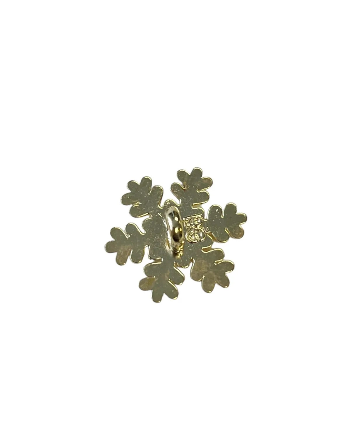 Buttons Galore Gold Snowflake Knöpfe 16 mm gold