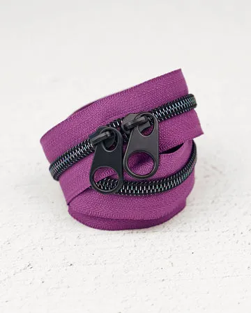 Renaissance Ribbon Handbag Zipper Amethyst #5 Taschenreißverschluss