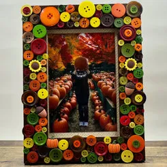 Buttons Galore Harvest Fall Knöpfe 85g herbst Mix im Glas
