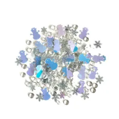 Buttons Galore Winter Bundle 1 Bastelset Schnee