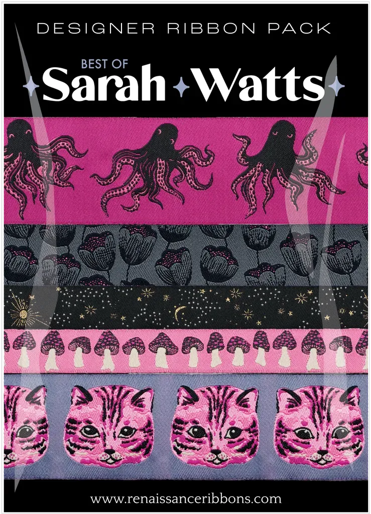 Renaissance Ribbon Best of Sarah Watts Schmuckband-Set 5x1 Yard