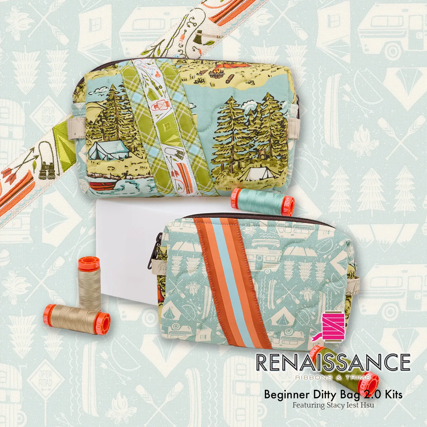 Renaissance Ribbon Ditty Kit Club Nähset Tula Pink ByAnnie
