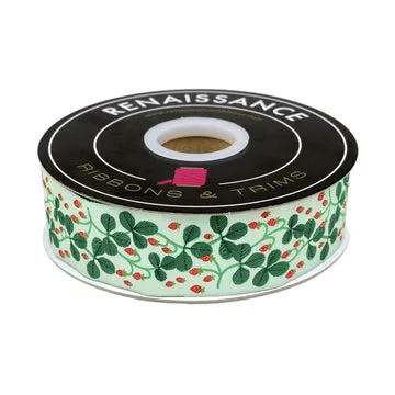 Renaissance Ribbon Love Letter Strawberry Webband 38 mm 1 Yard