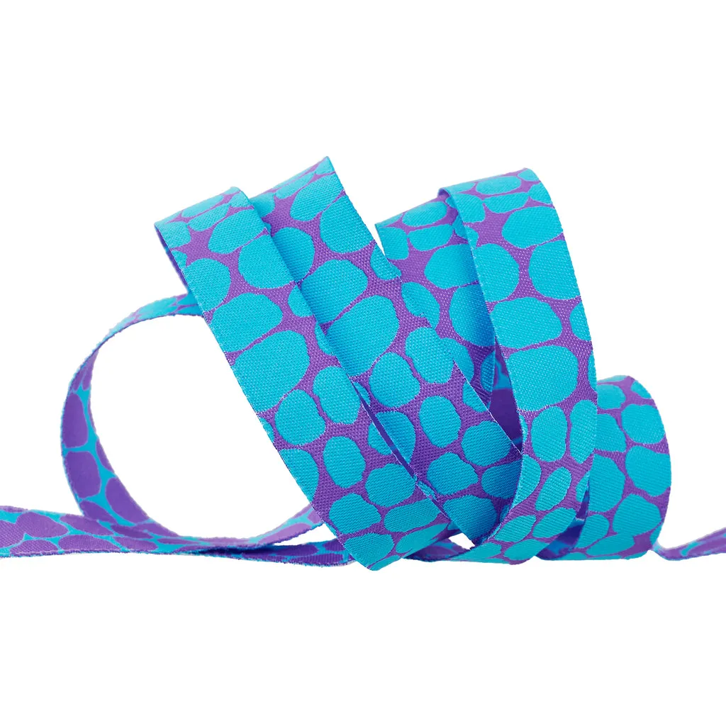 Renaissance Ribbon Jumble Webband 5/8 Zoll Kaffe Classics