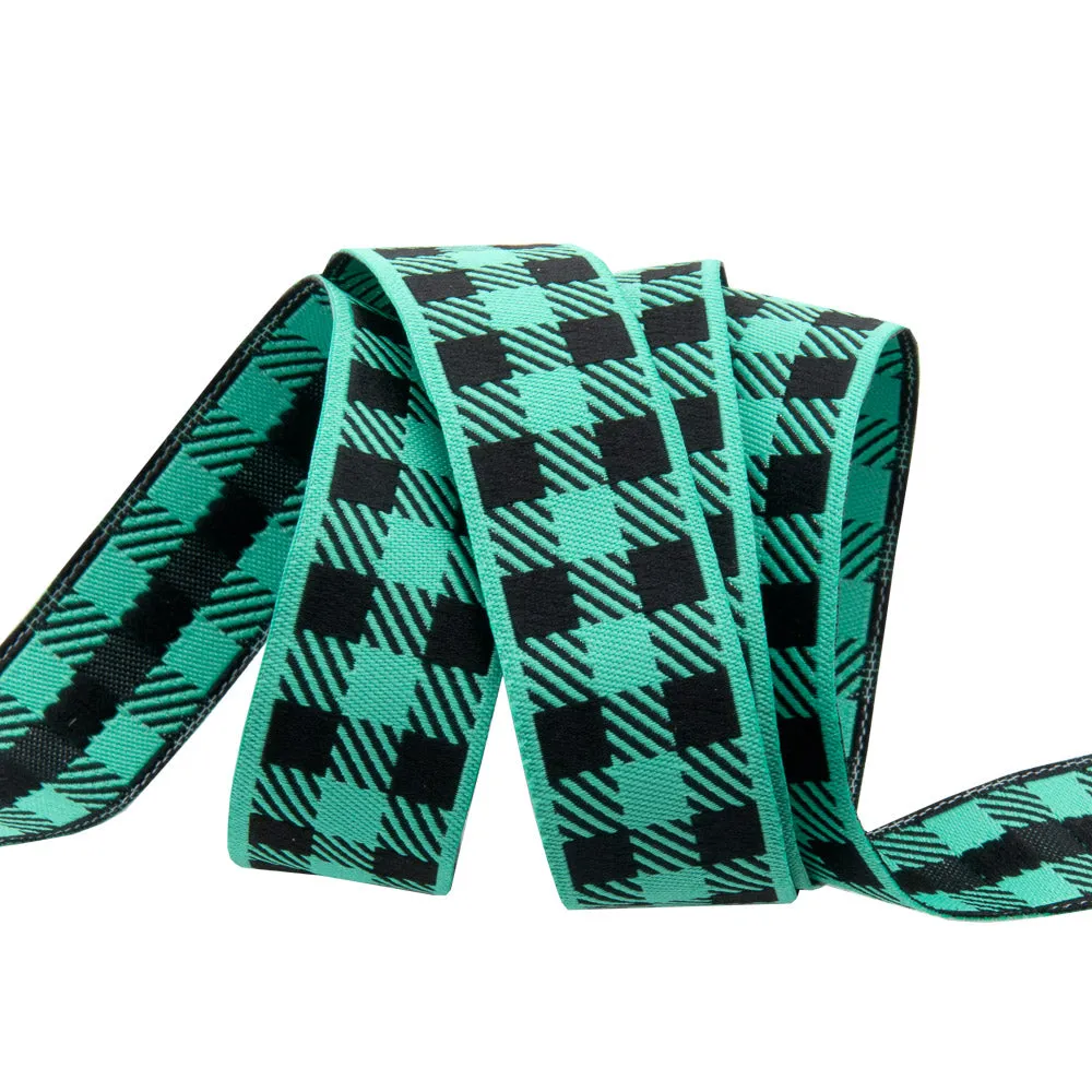 Renaissance Ribbon Gingham Schmuckband Meterware