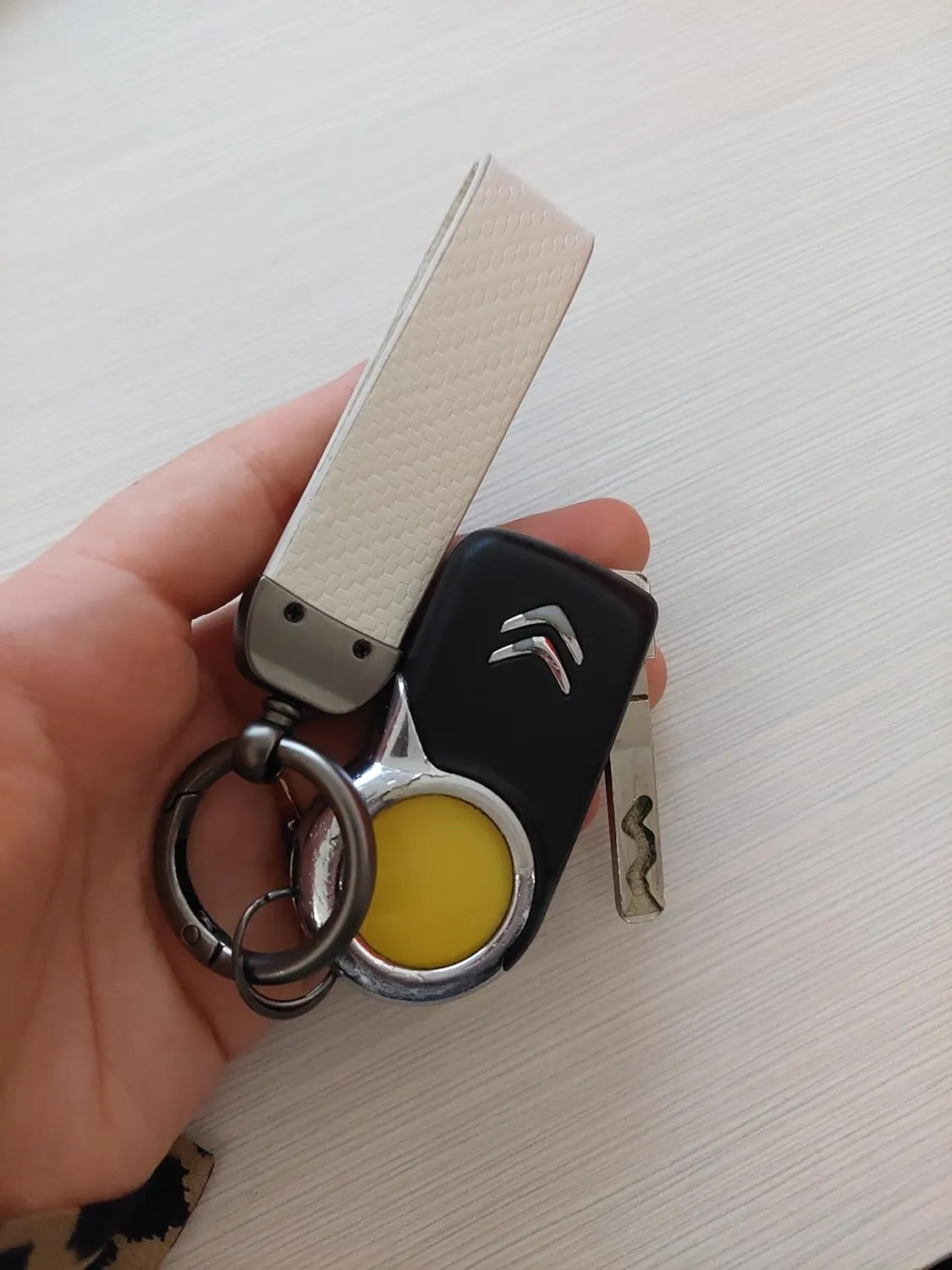 MORSUNBELA Auto Schlüsselanhänger für Autoschlüssel