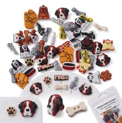 Buttons Galore Pets Knöpfe Sortiment 50 Stück Hunde Katzen