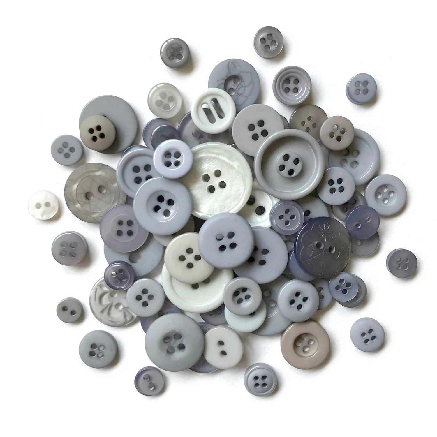 Buttons Galore Knöpfe-Mix im Glas