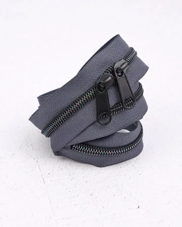 Renaissance Ribbon Handtaschenreißverschluss Oil Slick Nr. 5
