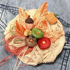 Buttons Galore Harvest Fall Knöpfe 85g herbst Mix im Glas