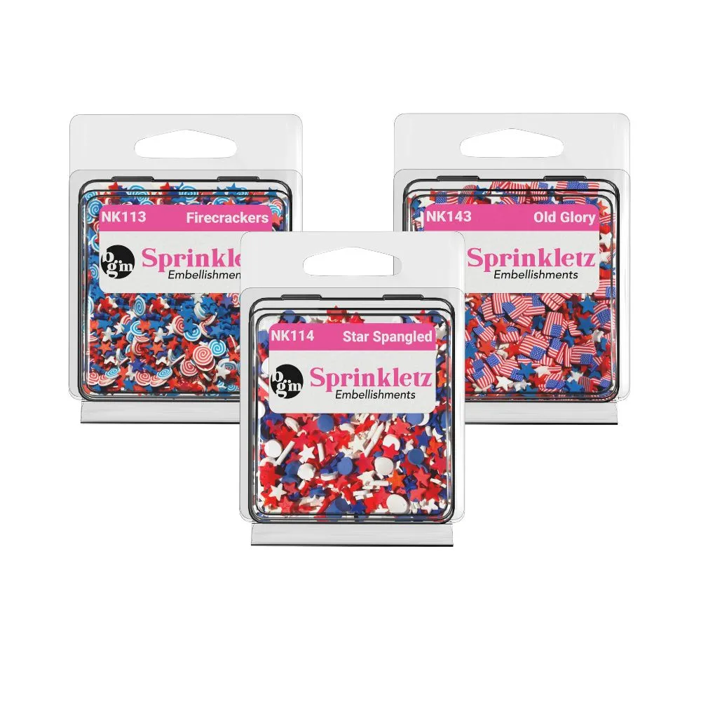 Buttons Galore Sprinkletz Polymer Clay Streuteile 5er-Bundle Shaker
