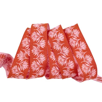 Renaissance Ribbon Sunset Cottage Waterlillies Schmuckband 1 Yard