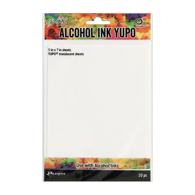 Idea-ology Alcohol Ink Yupo Papier 10er-Pack glatt