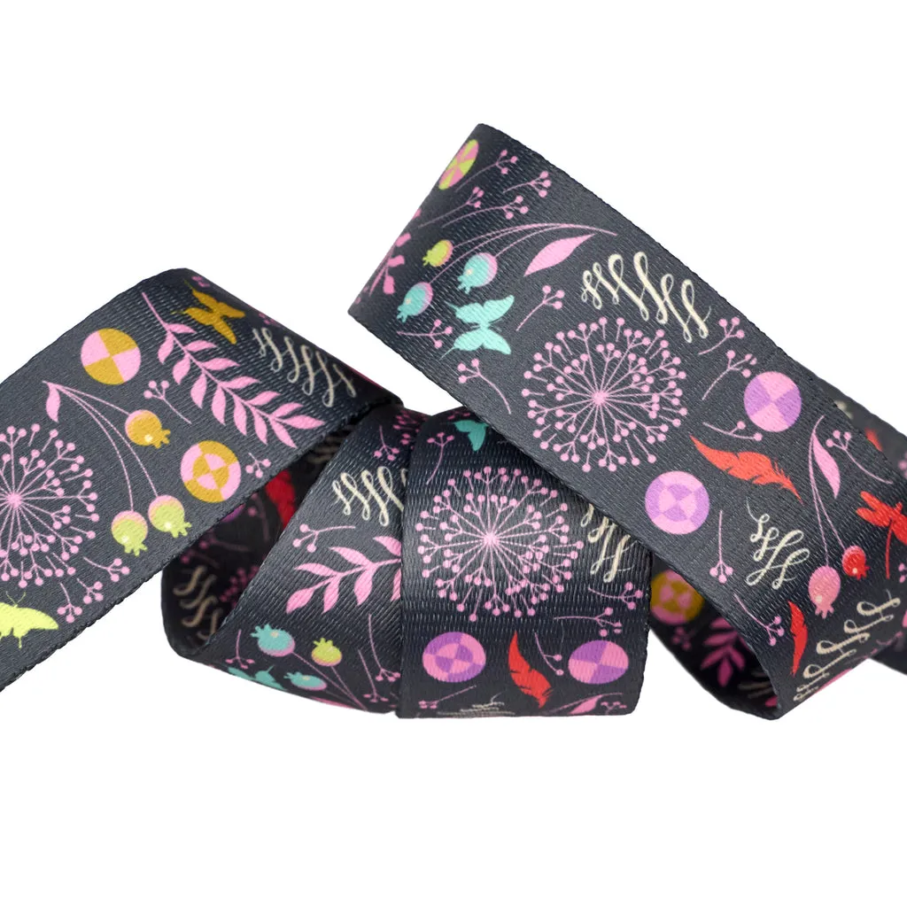 Renaissance Ribbon Prince Charming Dandelion Gurtband Tula Pink